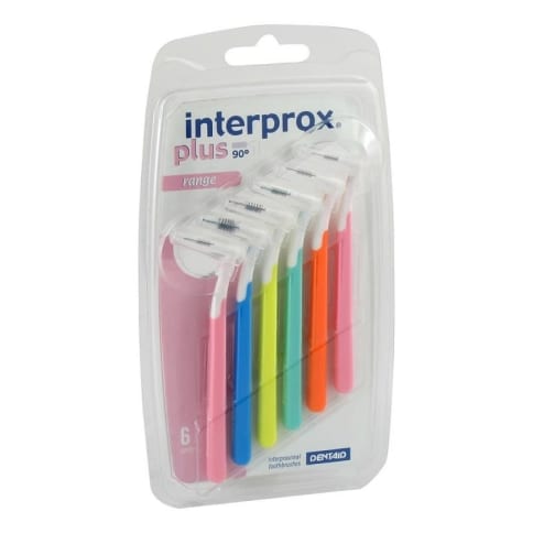 Perii interdentare Interprox Plus 2G Mix - 6 bucati Dentaid