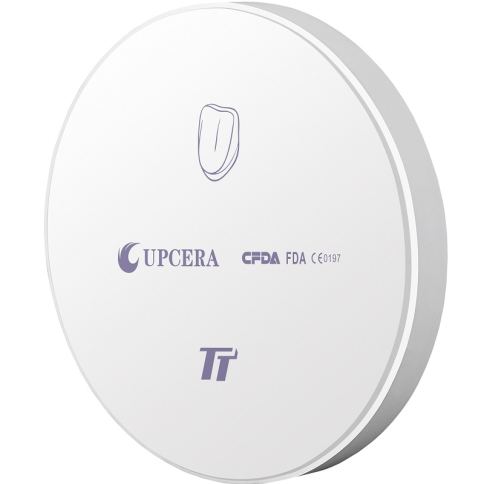 Disc zirconiu alb TT 98x25mm Upcera
