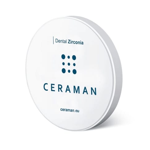 Disc zirconiu alb TT 98x20mm Ceraman