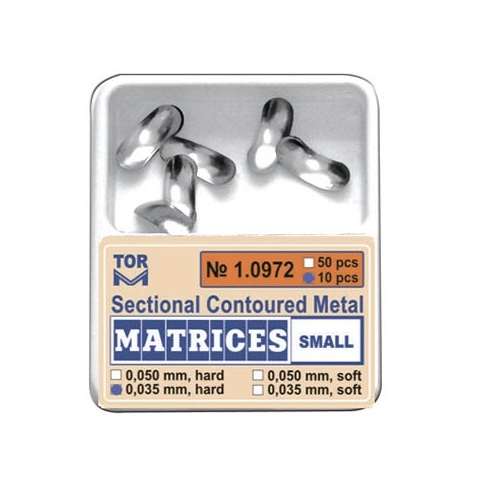 Matrici sectionate tip palodent 5mm Small 50buc 1.0972