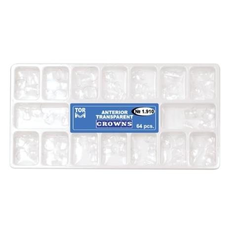 Set coroane /cape transparente pt frontali 64buc 1.910