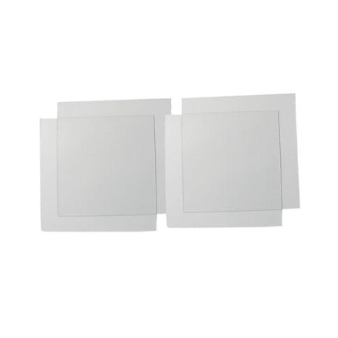 THERMOPLAST. PLATE 125x125mm THICK 1mm - 25pcs