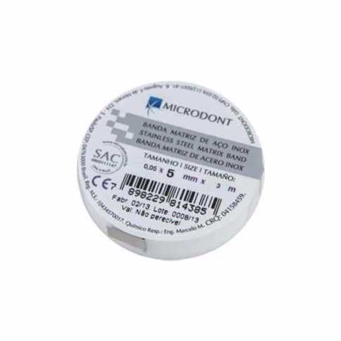 BANDA MATRICE METAL 0.05*6*5M Microdont