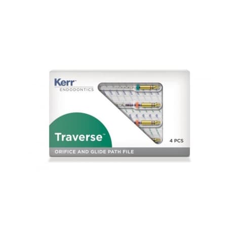 Traverse Orifice Opener .25/.08/17 mm + Traverse Rotary Glide Path file .13/.06/31mm Kerr