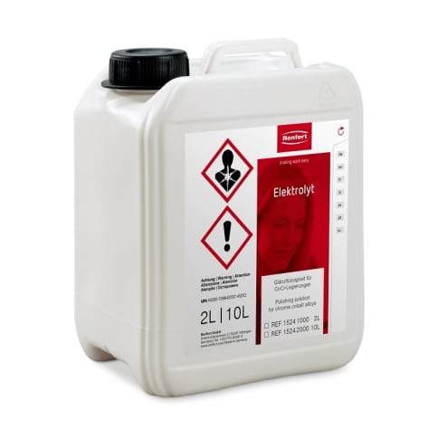 Solutie lustruire electrolitica Co-Cr Electrolyte 2l Renfert