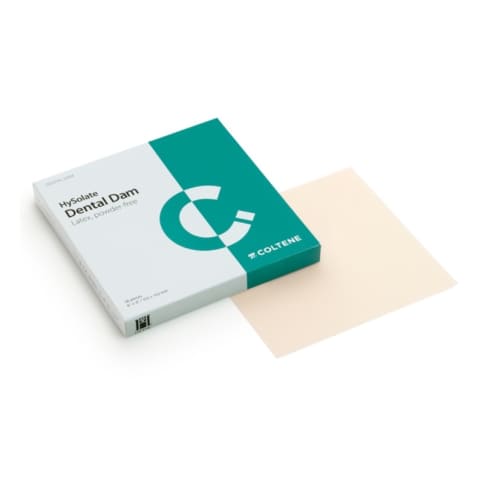 HySolate Latex Dental Dam Light Heavy 152x152mm Coltene
