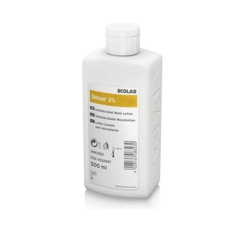 Sapun dezinfectant pentru maini Skinsan 2% 500ml Ecolab