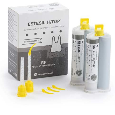 Estesil H2Top RF Regular Flowability Gun Mix 1:1 2 x 50ml Tokuyama