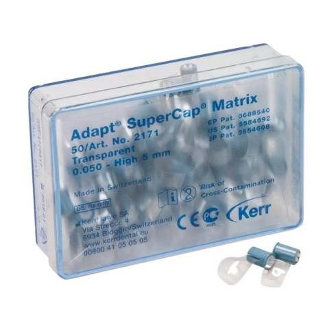 Matrici poliester Supercap 0.050/5mm pentru Supermat 50 bucati Kerr
