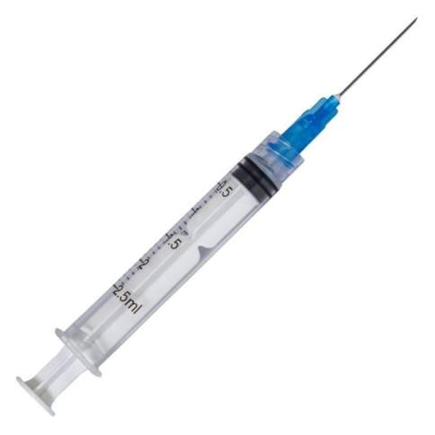 Seringa 3P 2ml ac 23G luer lock Surgi Dent 100 bucati