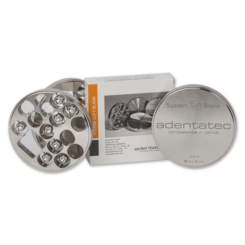 Disc CAD-CAM Cr-Co 98.3-15mm System Soft-Blank Adentatec