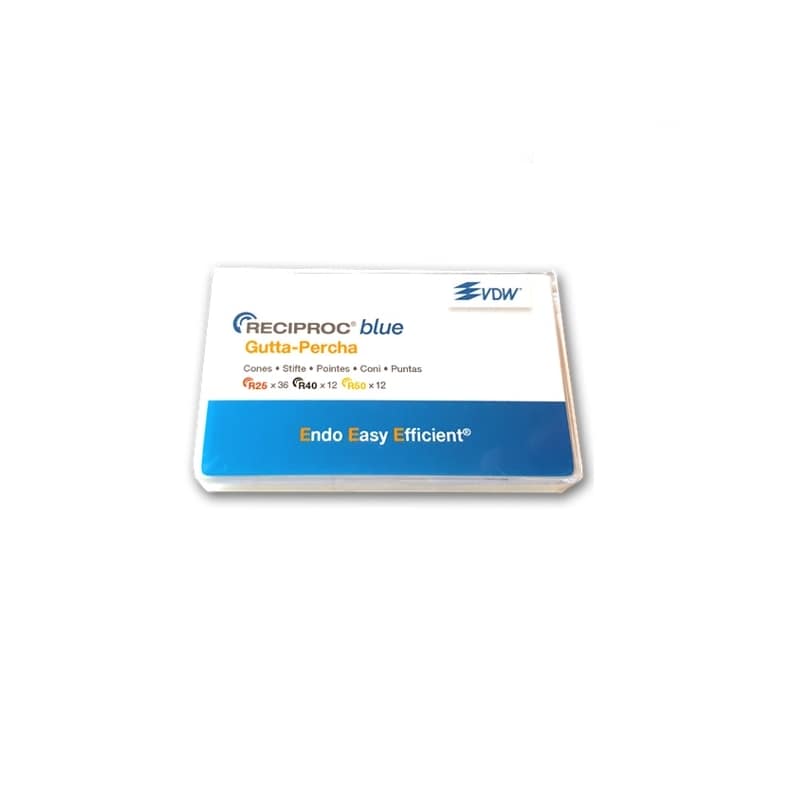 Conuri gutaperca RECIPROC blue asortate VDW