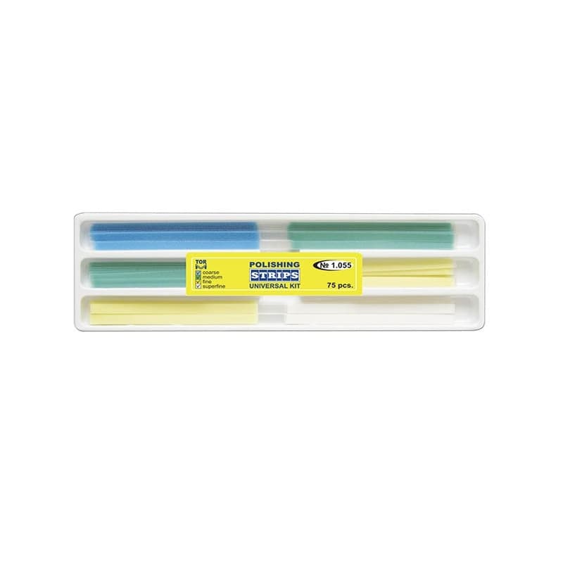 Kit 75 benzi celuloid abrazive asortate TorVM