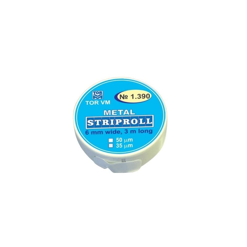 Matrice metal rola Tofflemire 3m x 6mm 50 microni TorVM