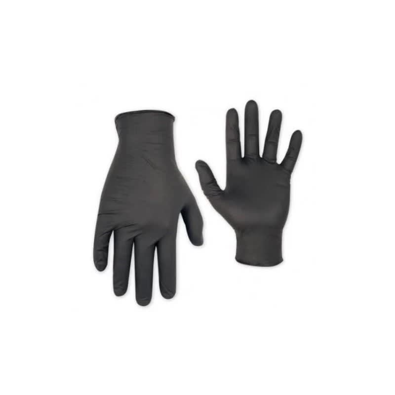 Manusi examinare nitril Black marimea XL