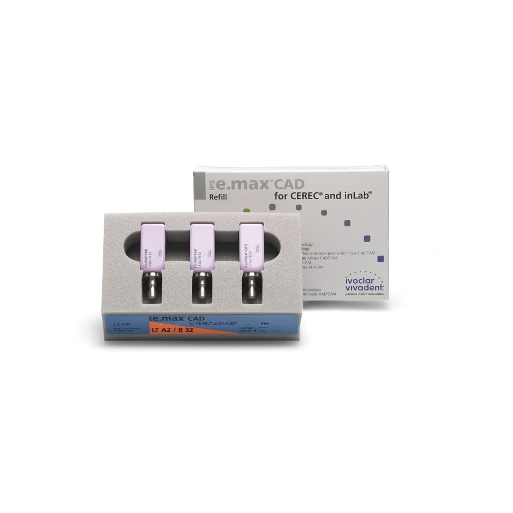 IPS e.max CAD CEREC/InLab LT B32 3 blocuri Ivoclar 