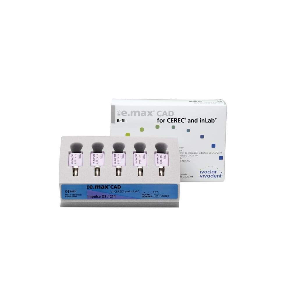 IPS e.max CAD CEREC/InLab Impulse C14 5 bucati Ivoclar