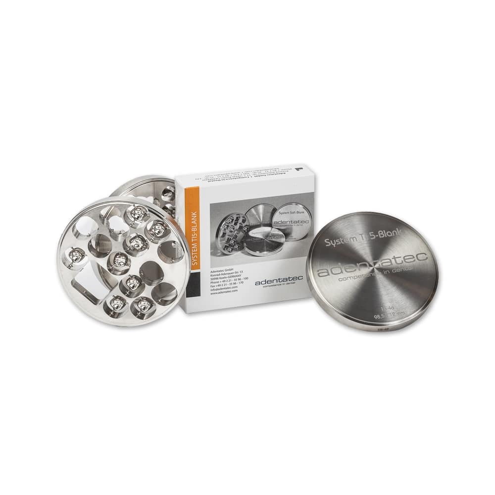 Disc CAD-CAM Ti5 98.5-10mm System Ti 5-Blank Adentatec