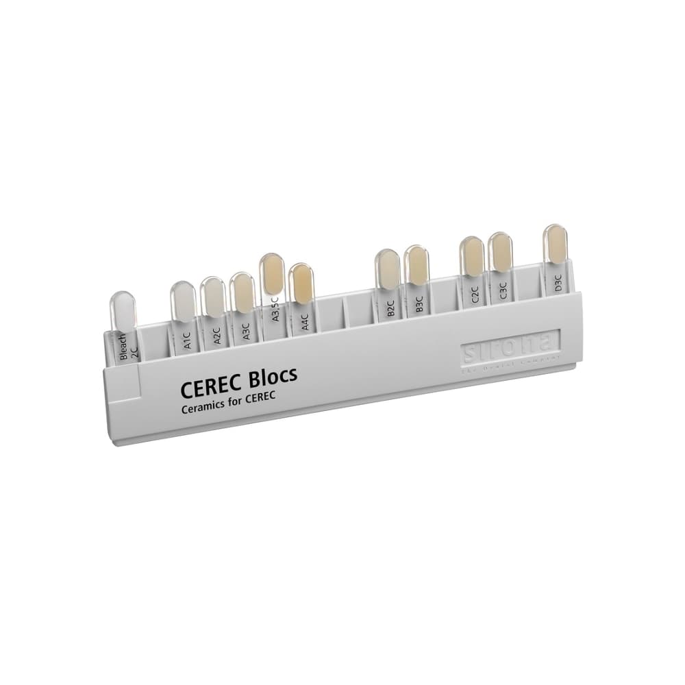 CEREC Blocs C/C PC Shade Guide Sirona