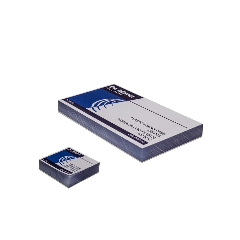 Pad mixare plastic 5 x 5cm 100 folii Dr.Mayer