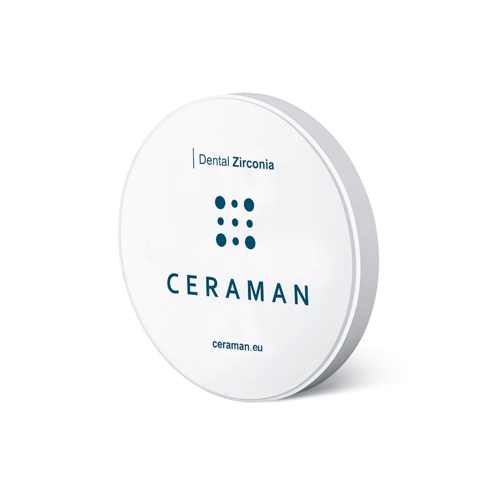 Disc zirconiu alb TT 98x16mm Ceraman