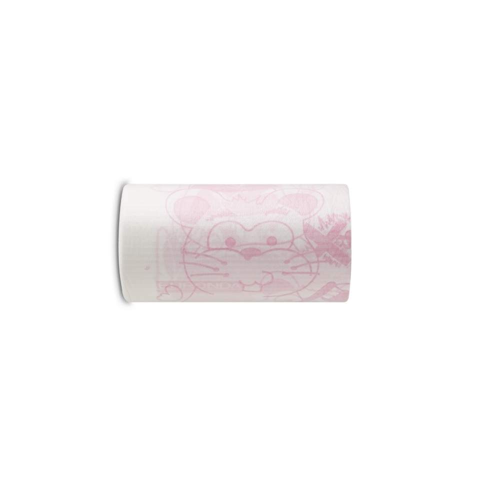 BAVETE ROLA DESENE MONOART BABY PINK - 100buc