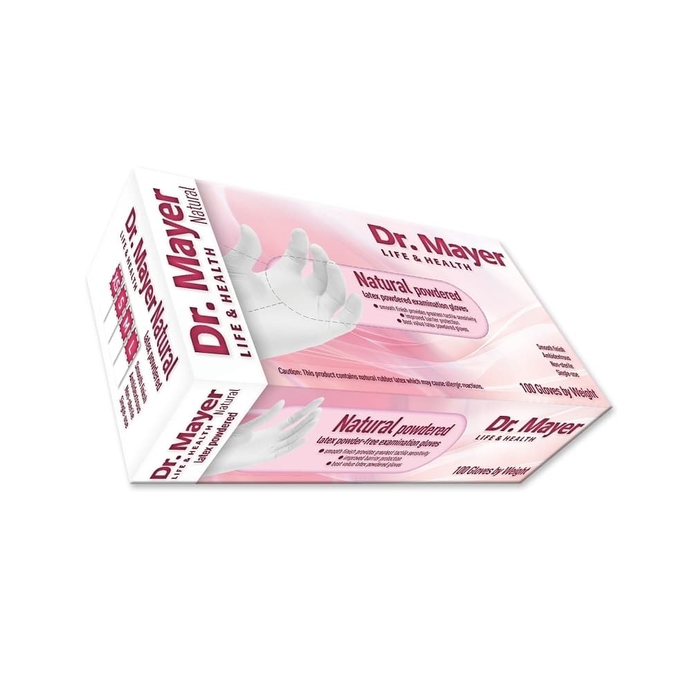 Manusi latex pudrate Dr.Mayer marimea L