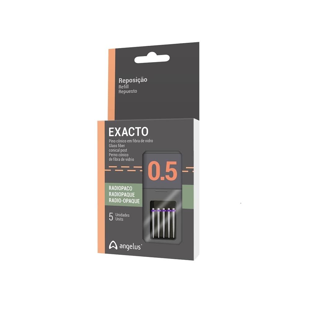 Pivoti sticla Exacto Translucid - Refill 05 5pcs