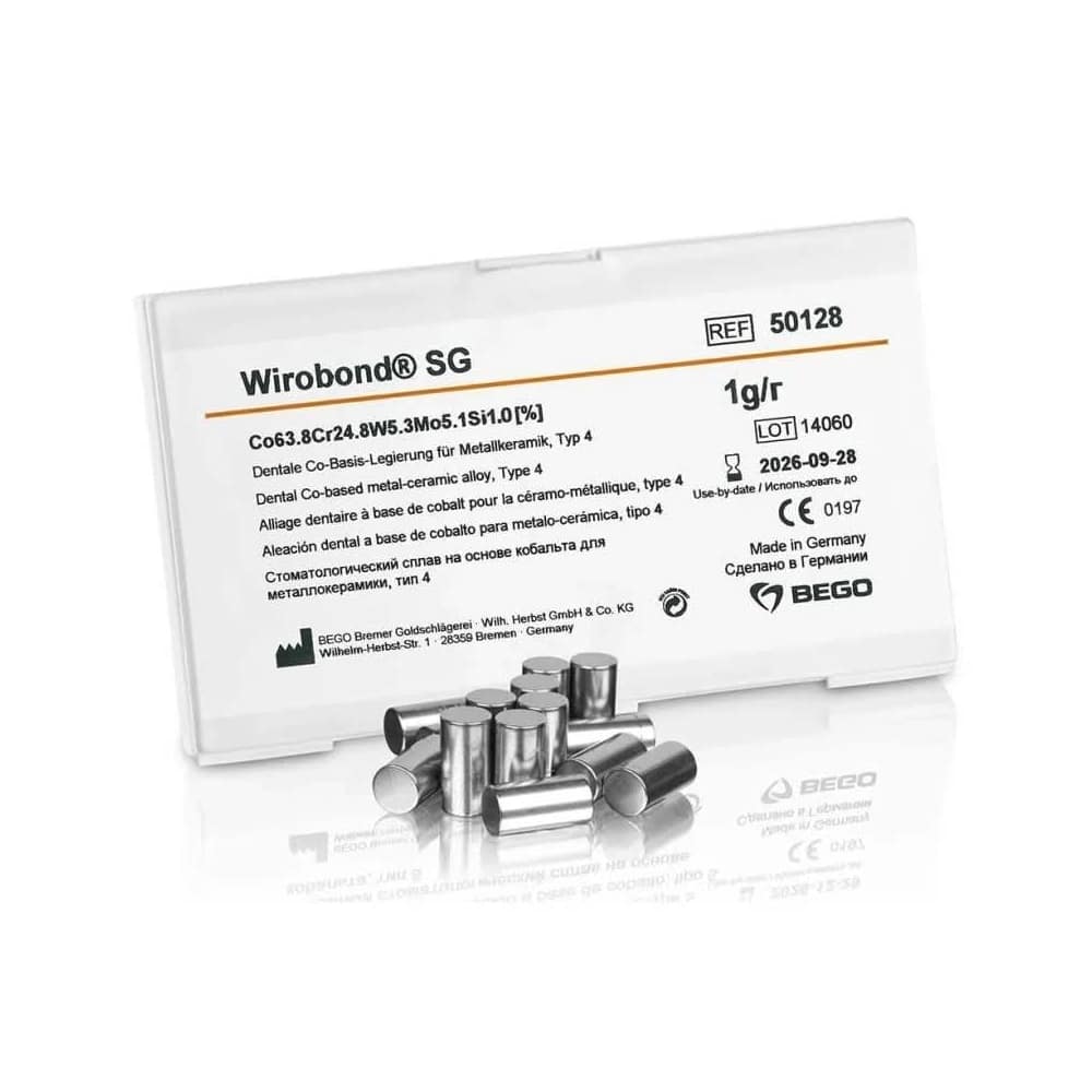 Aliaj Dentar Cr-Co Wirobond SG 1g Bego