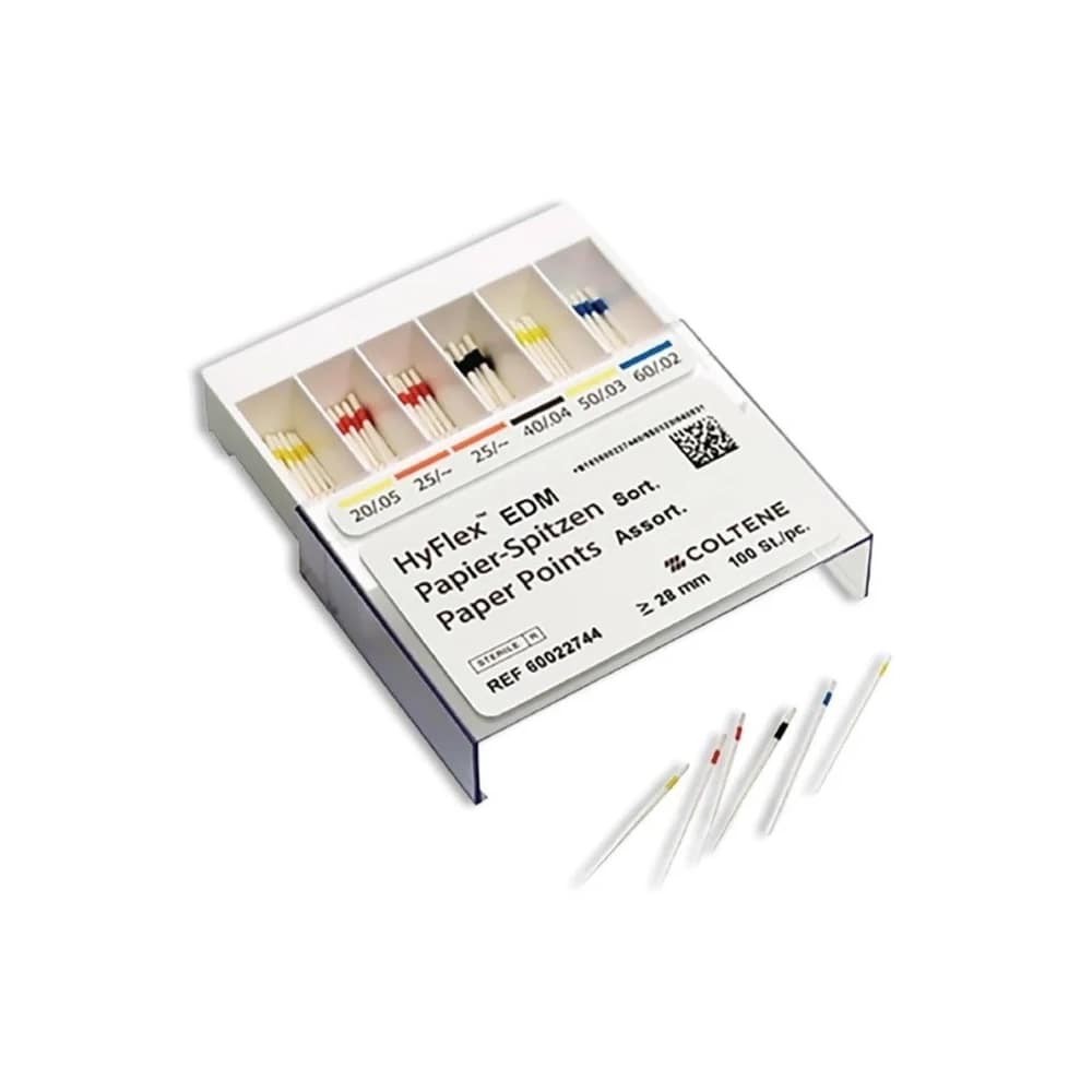 Conuri Hartie HyFlex EDM .02 Size 60 100 bucati Coltene