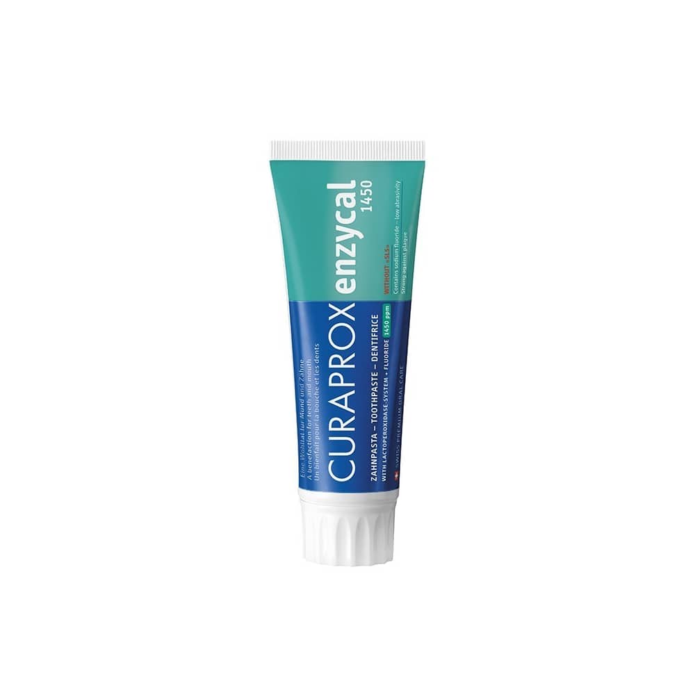 Pasta de dinti Curaprox Enzycal 1450pp cu enzime si fluor 75ml
