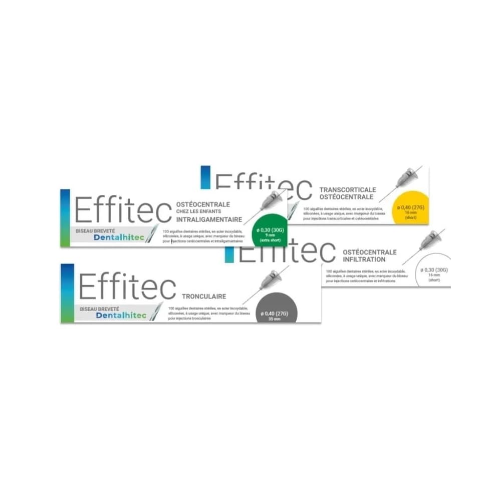 Ace DHT Effitec 0.30 X 16mm Albe Pentru Aparatul De Anestezie Electronica, 100 bucati