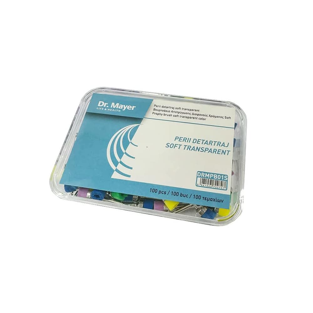 Perii detartraj Soft Transparent Dr. Mayer 100 bucati