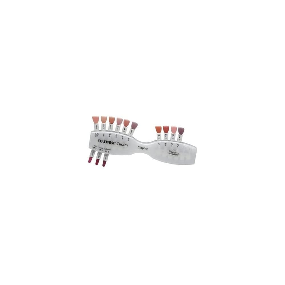 IPS e.max Ceram Material Shade Guide Gingiva Ivoclar Vivadent